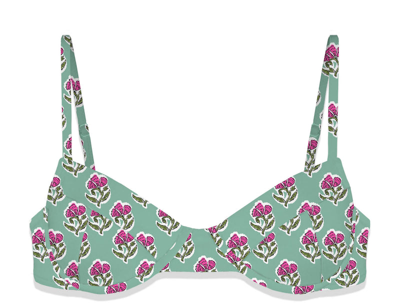 Mc2 Saint Barth bralette con ferretto jaipur bloom