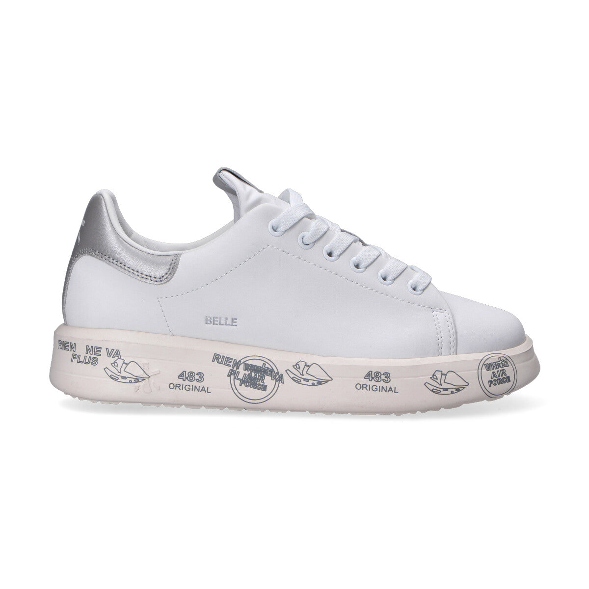 Premiata sneaker Belle pelle bianca