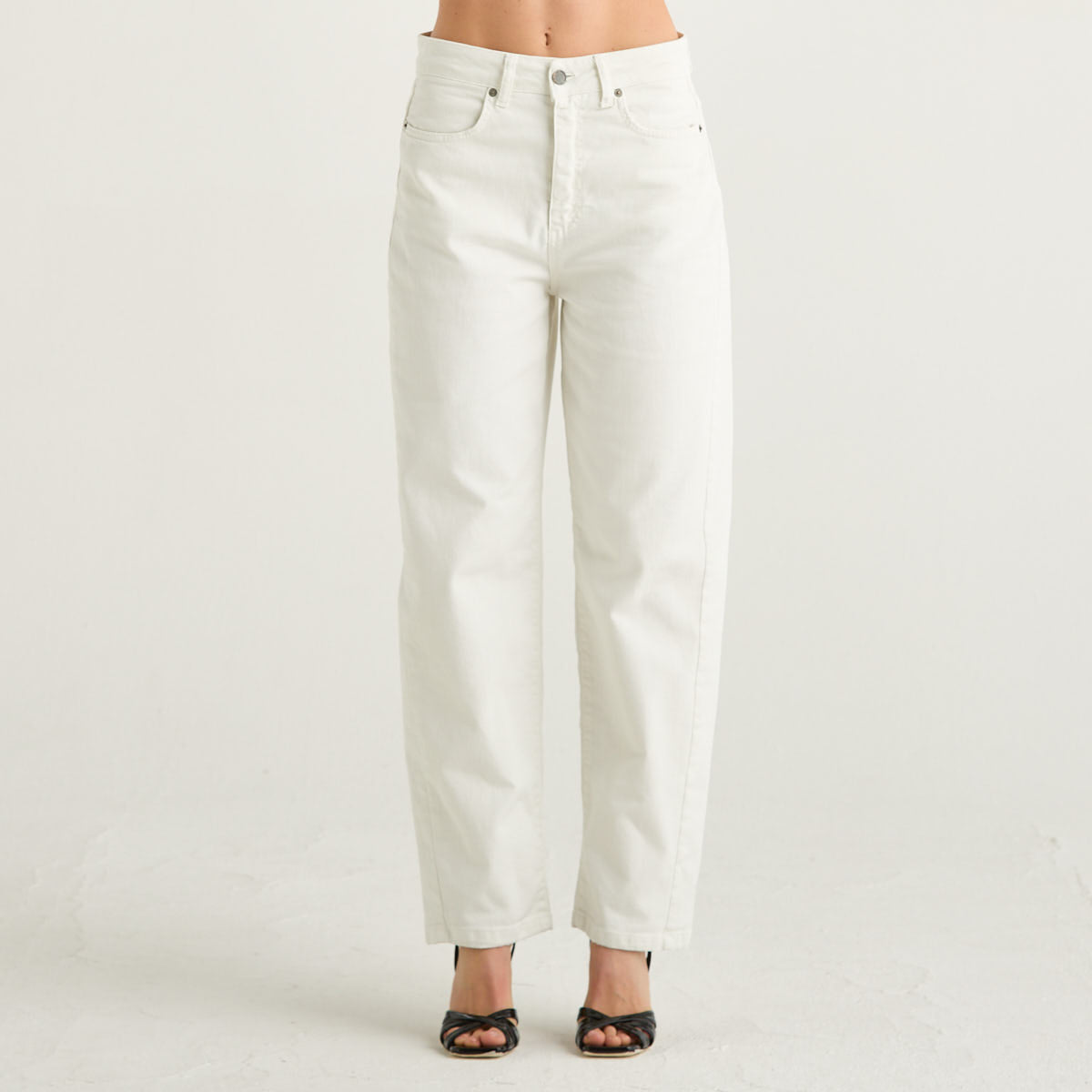 Souvenir jeans in cotone bianco