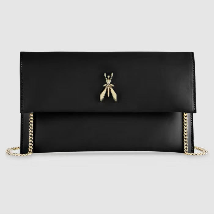Patrizia Pepe pochette tracolla staccabile nera