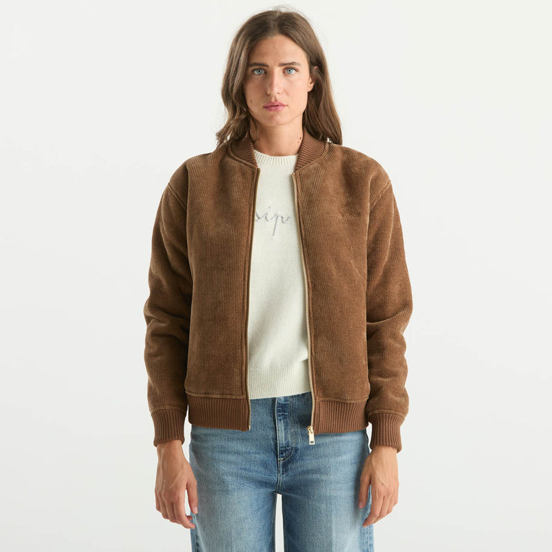 Mc2 Saint Barth bomber celia corduroy camel