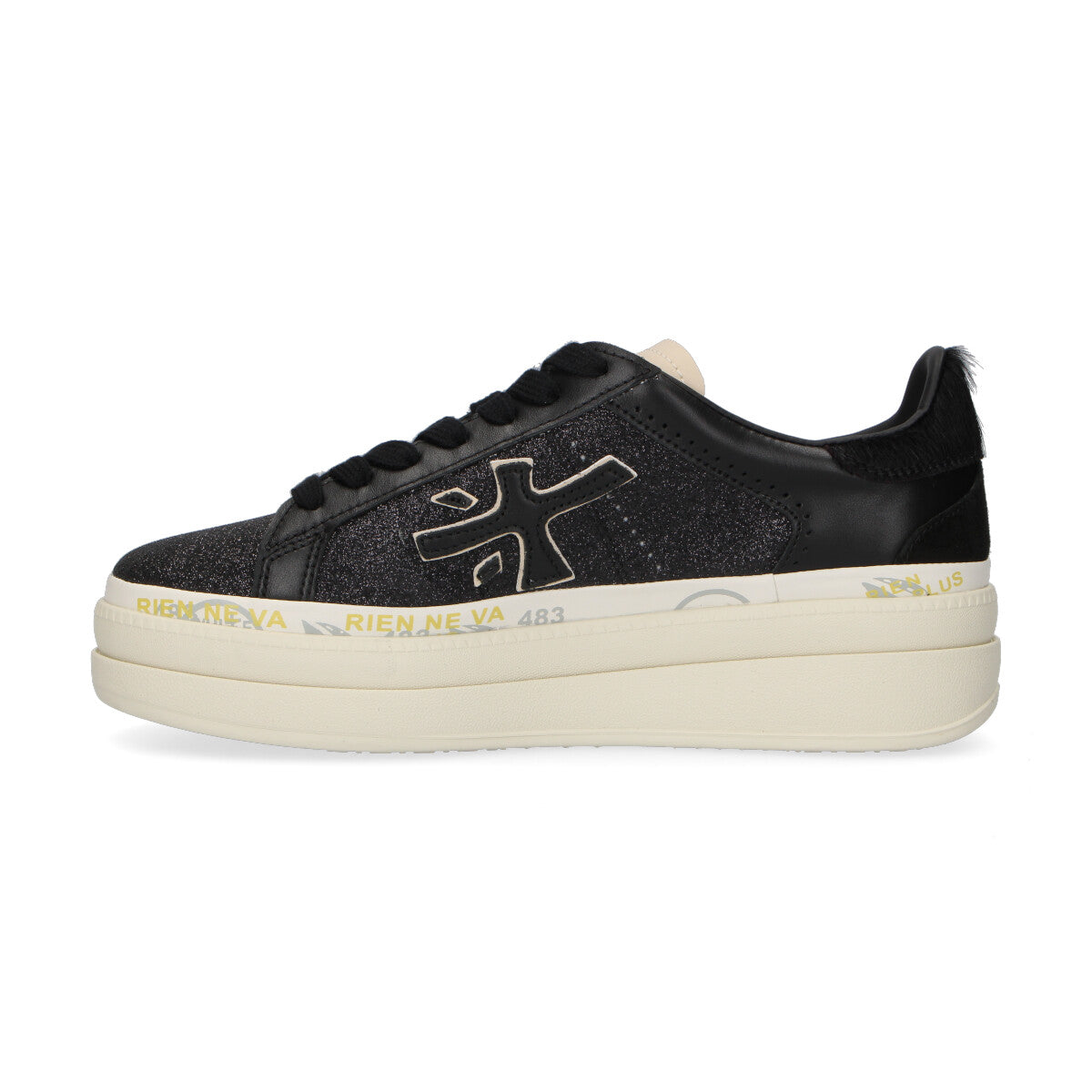 Premiata sneaker Claudia pelle nera