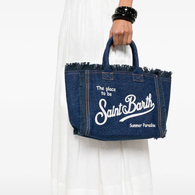Mc2 Saint Barth Borsa Colette Denim dark