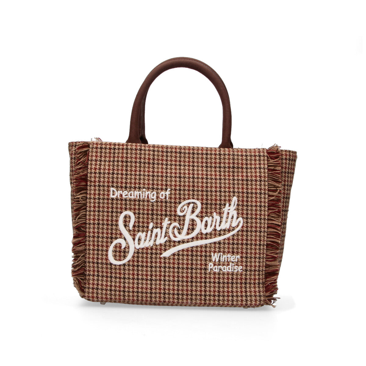 MC2 Saint Barth Colette wool pied de poule