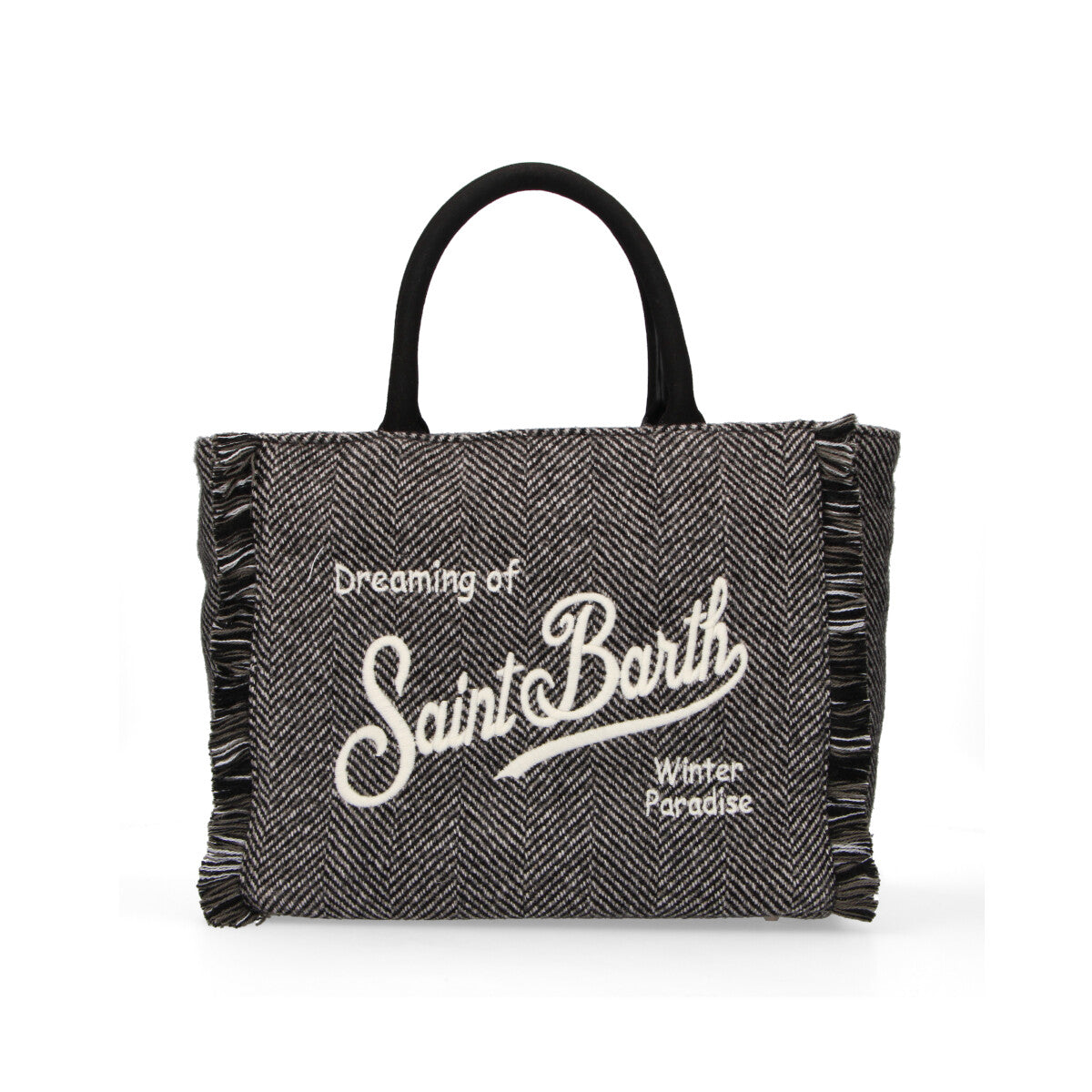 Mc2 Saint Barth Colette spinata nero grigio