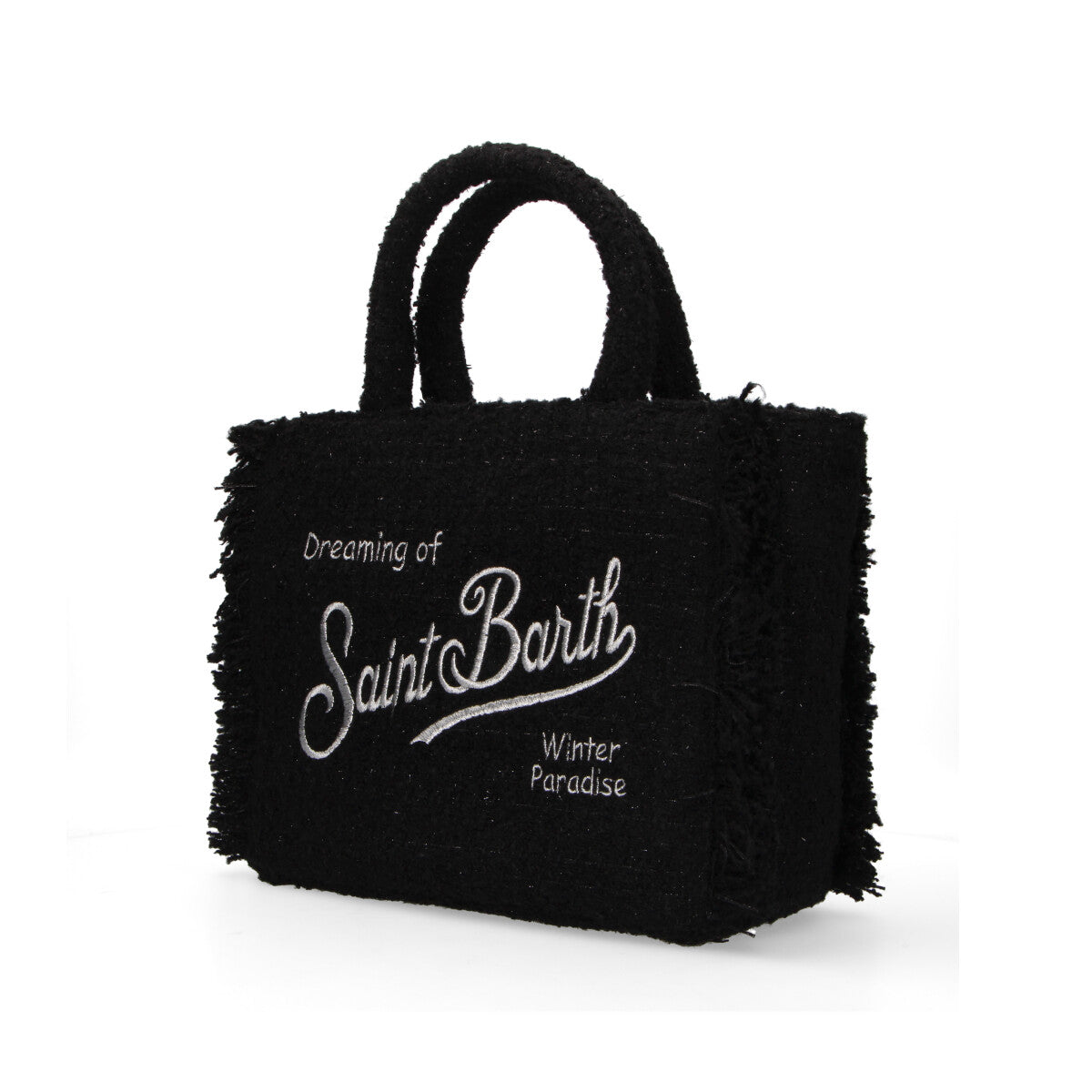 Mc2 Saint Barth Colette tweed lana nero