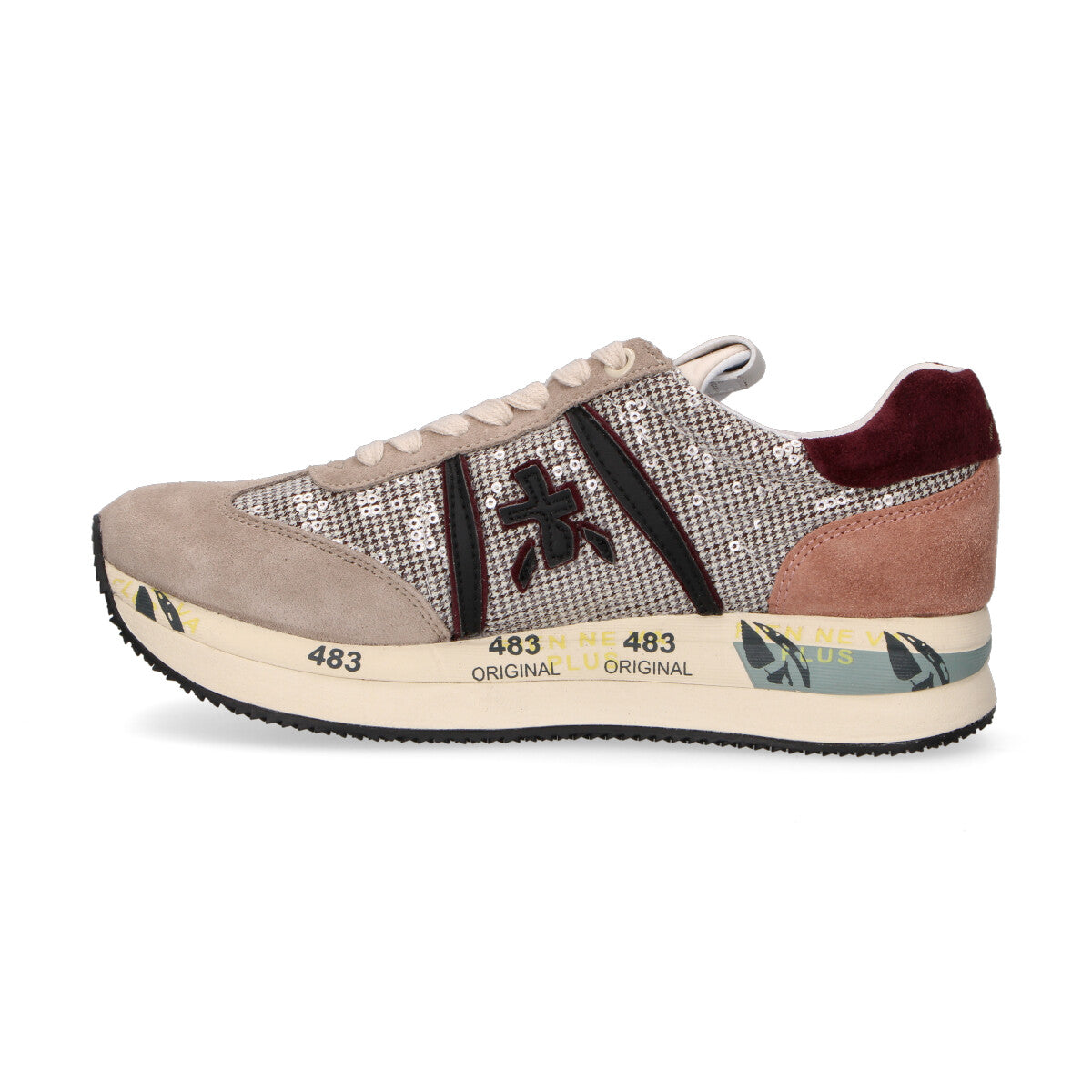 Premiata sneaker Conny camoscio beige