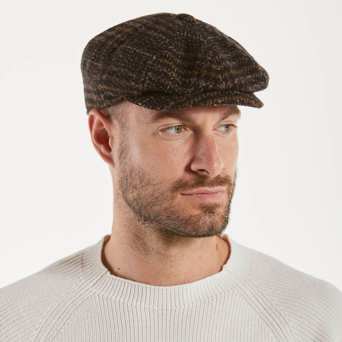 Bastoncino cappello fantasia testa di moro