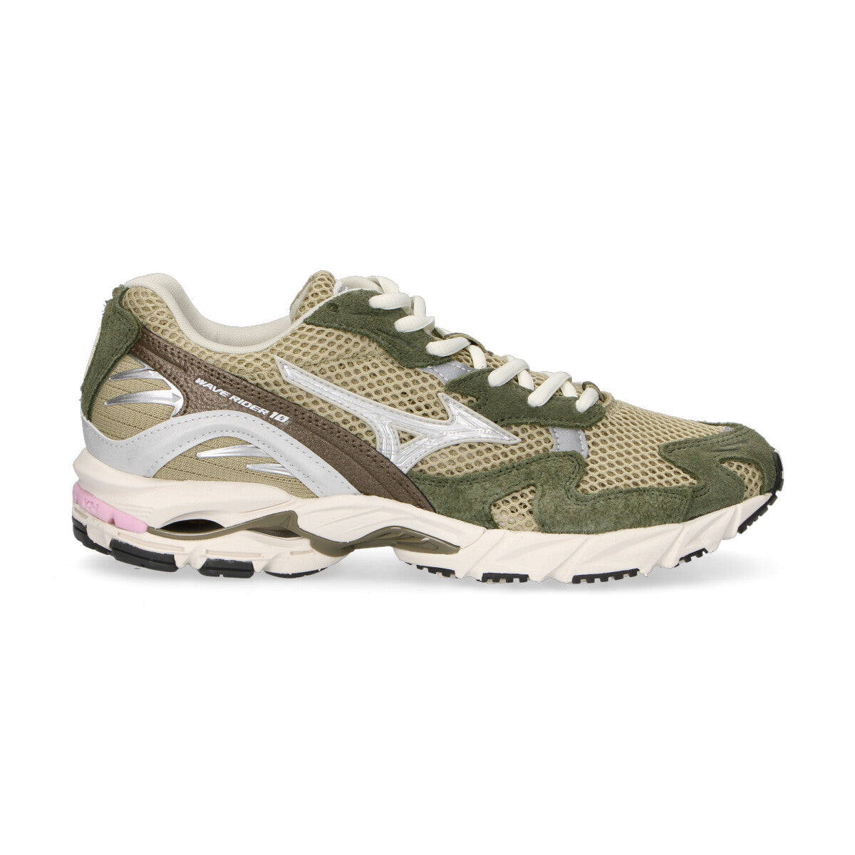 Mizuno sneaker Wave Rider in nylon verde