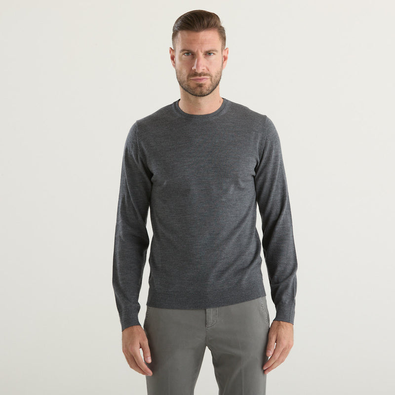 Daniele Fiesoli maglioncino girocollo grigio