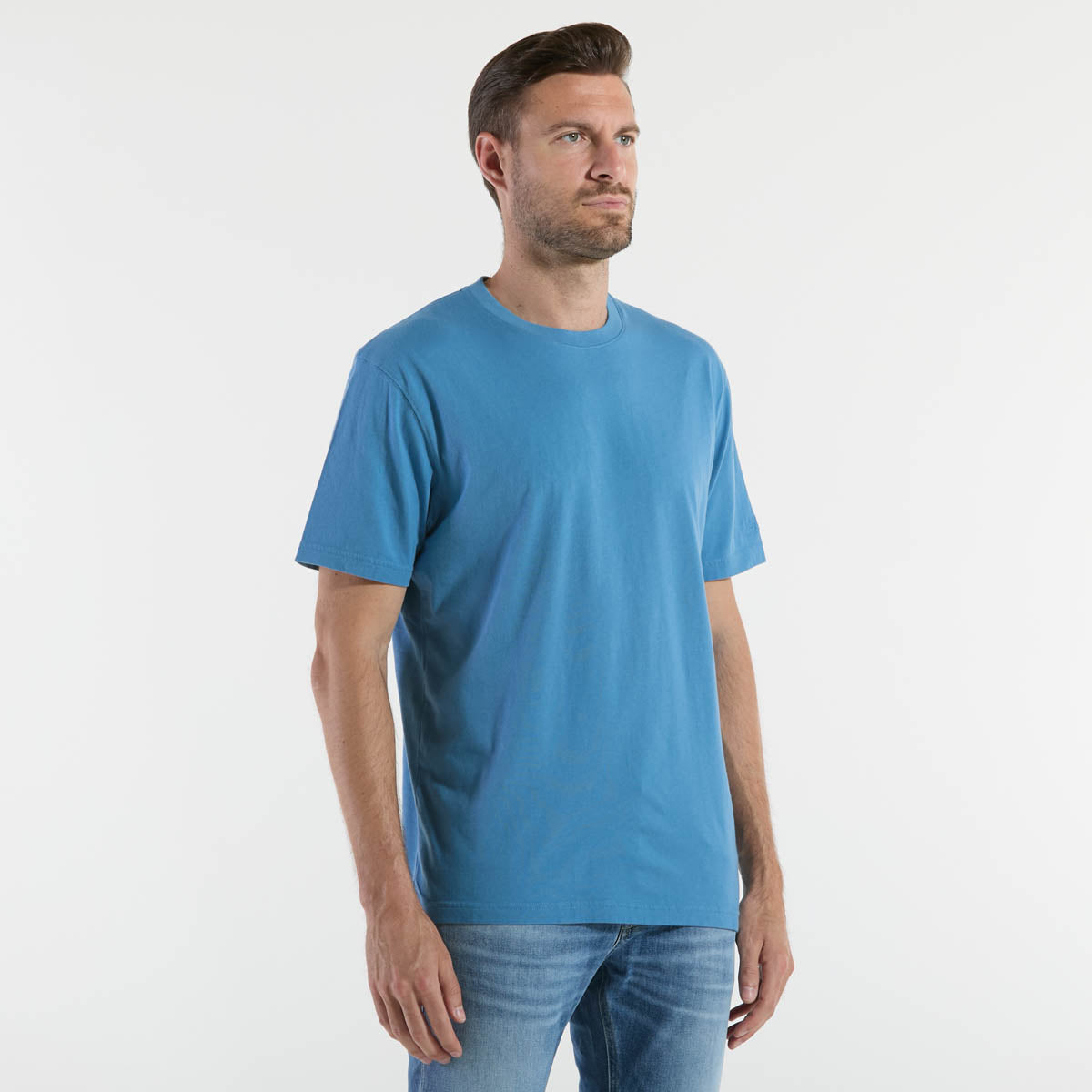 Mc2 Saint Barth t-shirt tinta unita avio