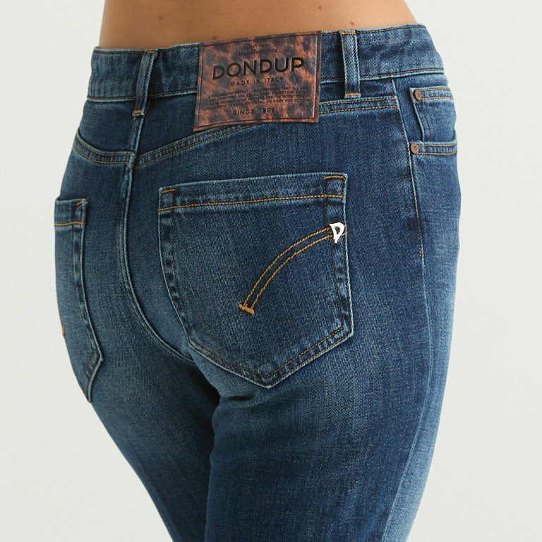 Dondup jeans koons denim slavato scuro