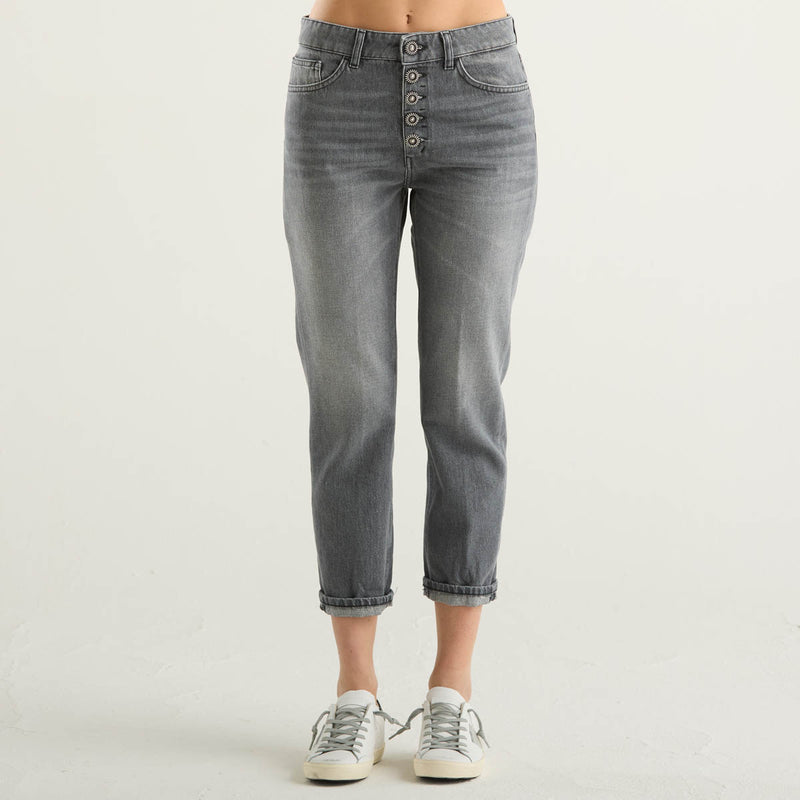 Dondup jeans Koons gioiello antracite