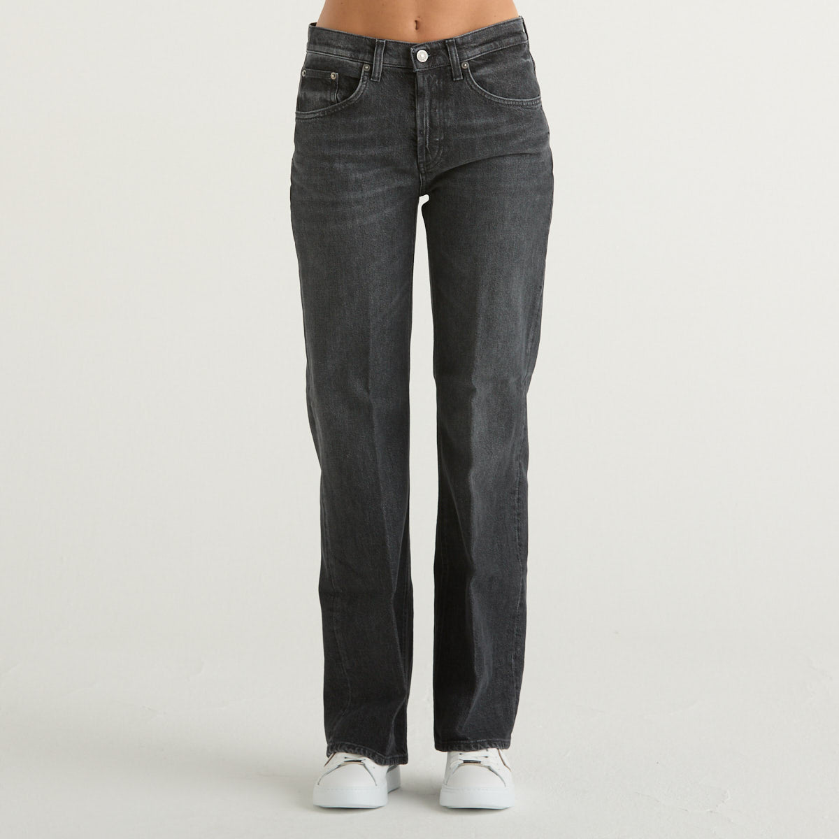 Dondup jeans jacklin a zampa denim antracite