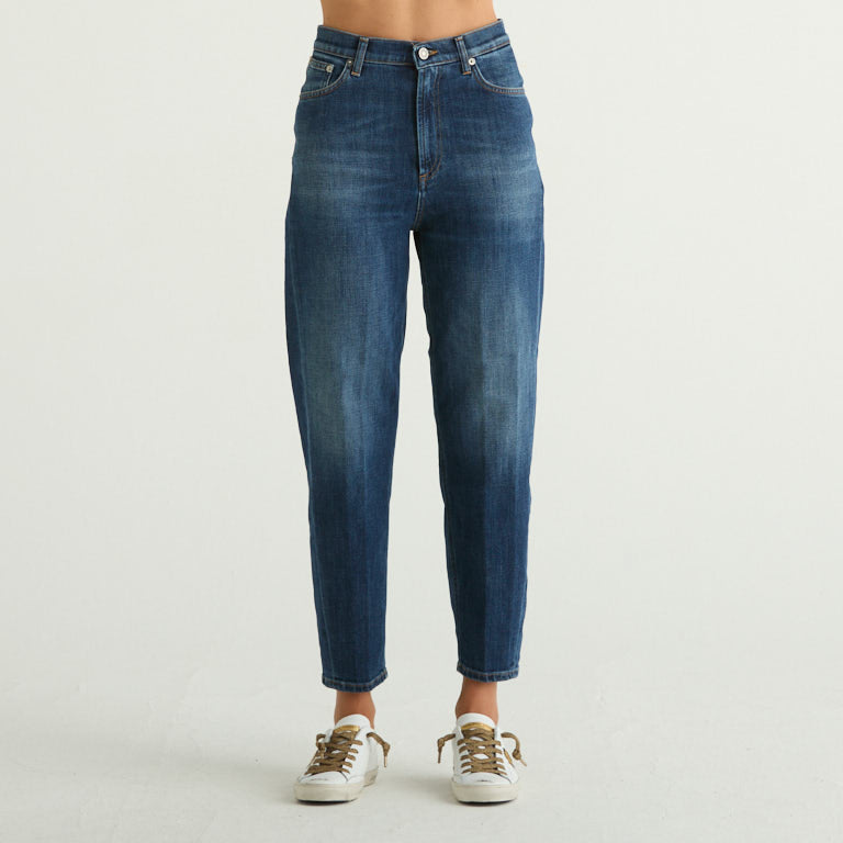 Dondup jeans bessie in denim scuro
