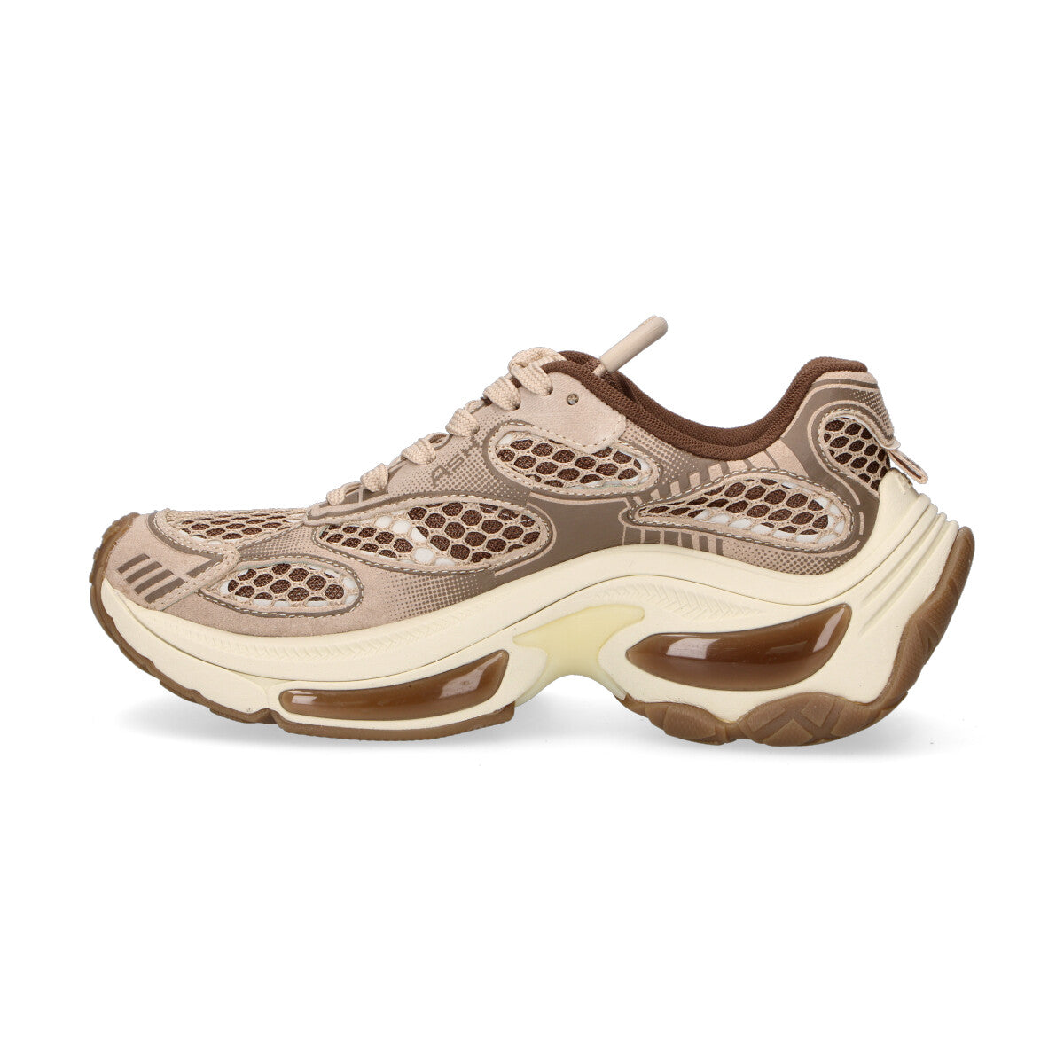 Ash sneaker Dragon pelle beige