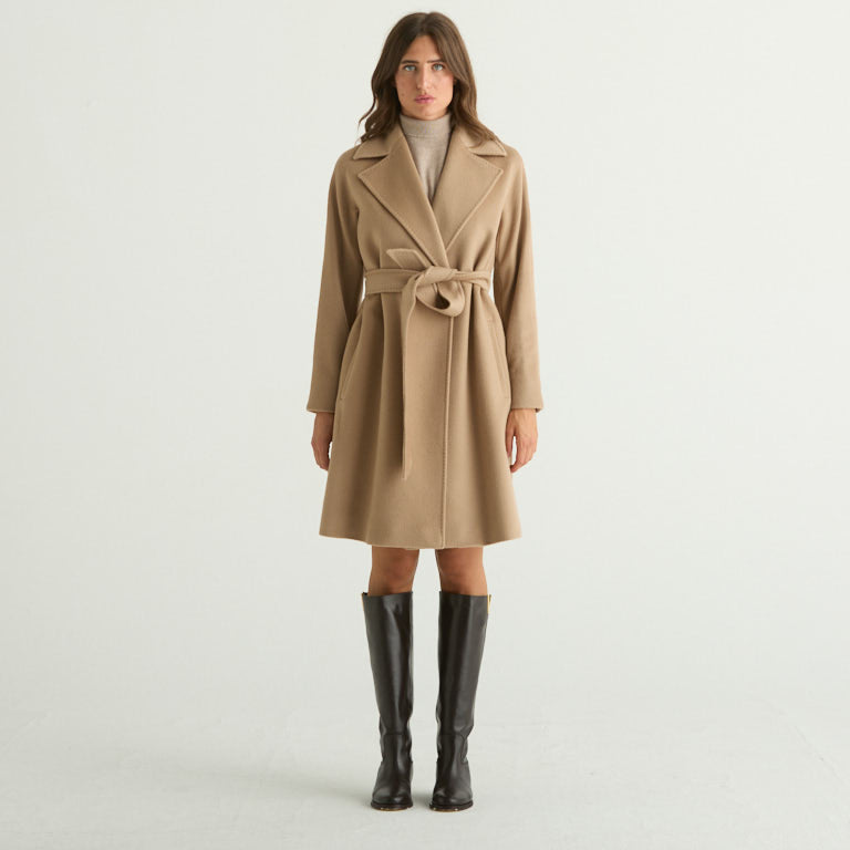 Maxmara cappotto dravenna in lana cammello