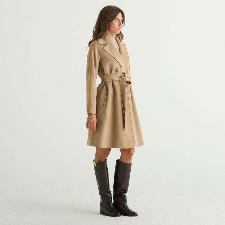 Maxmara cappotto dravenna in lana cammello