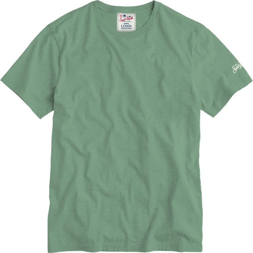Mc2 Saint Barth t-shirt ecstasea tessuto verde