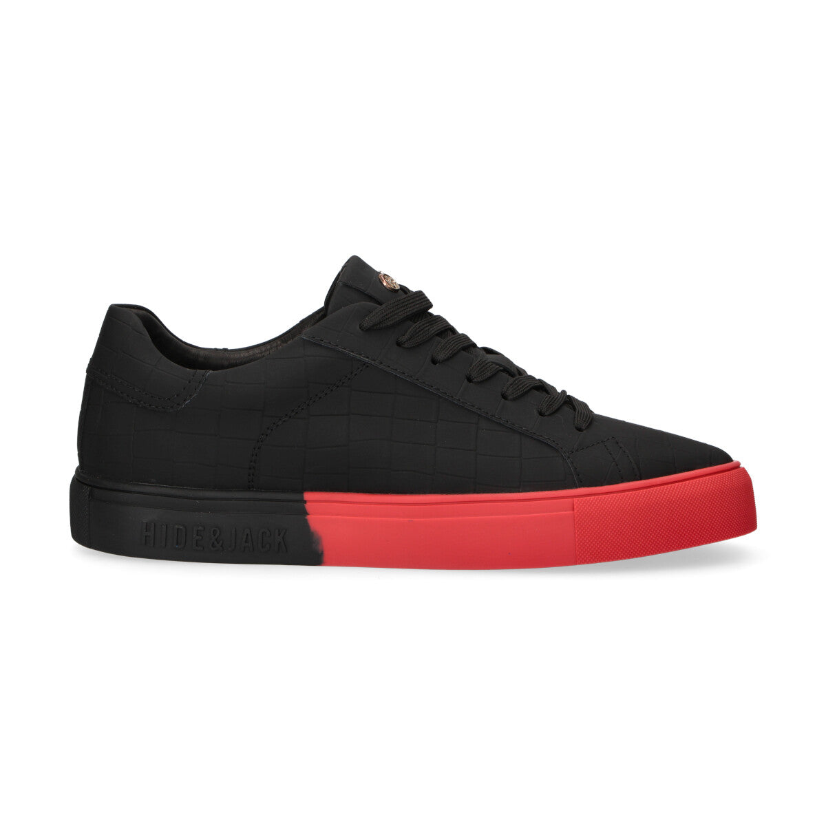 Hide&Jack sneaker Essence nera rossa