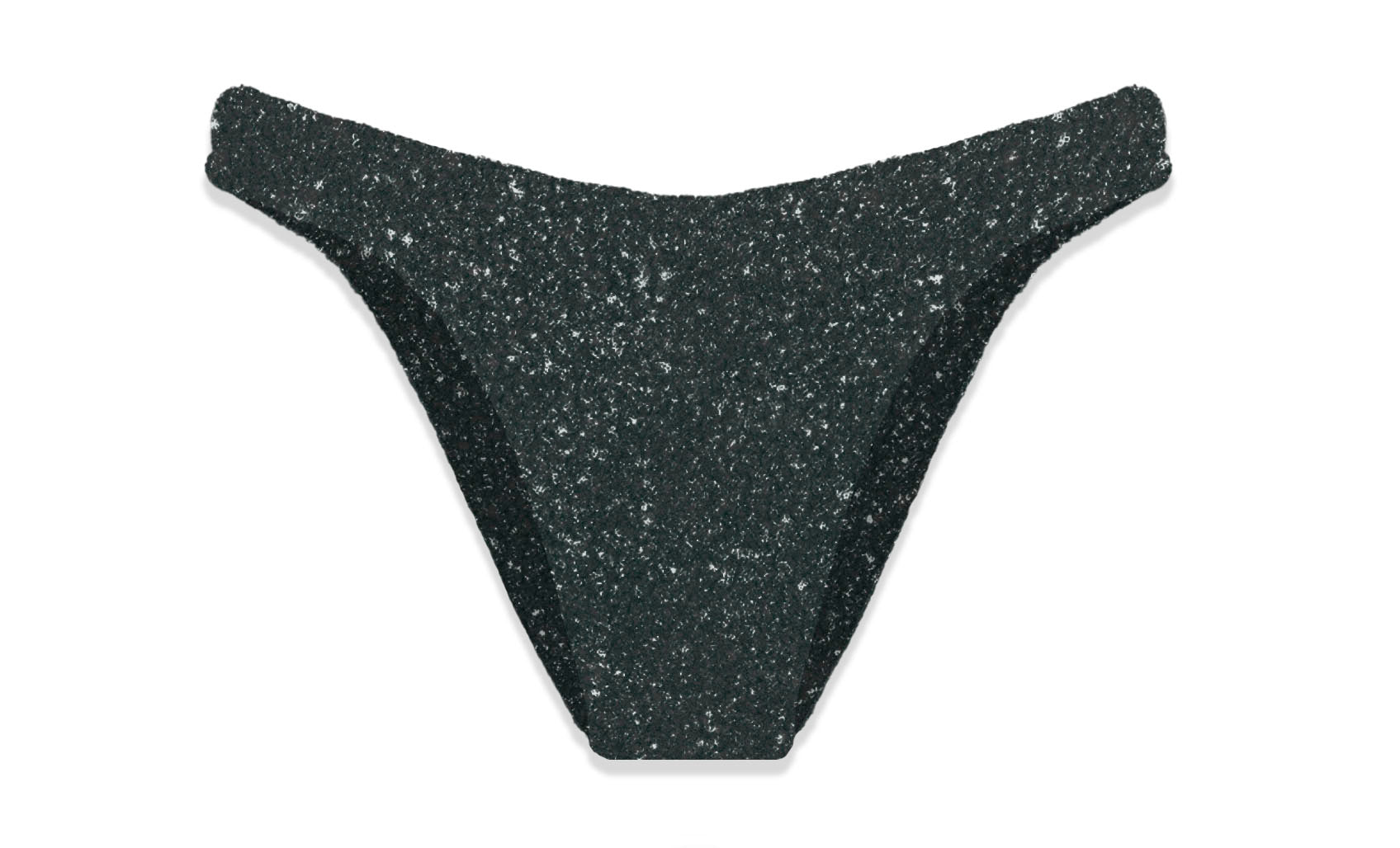 Mc2 Saint Barth brasiliana elise crinkle lurex blk