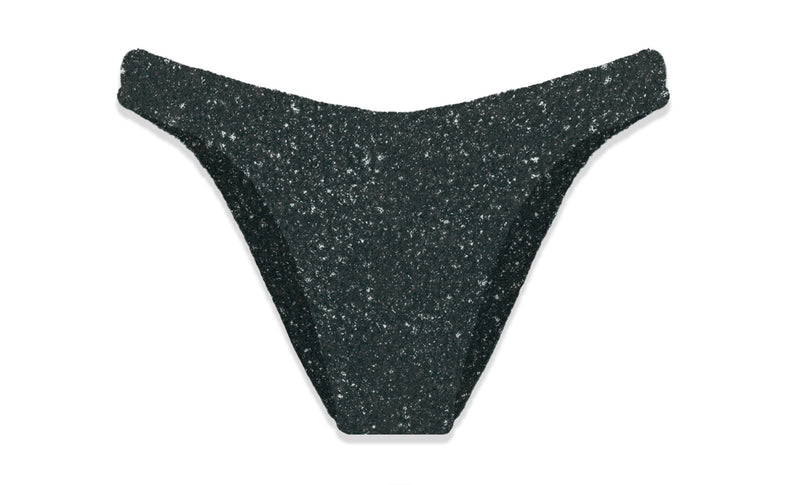 Mc2 Saint Barth brasiliana elise crinkle lurex blk