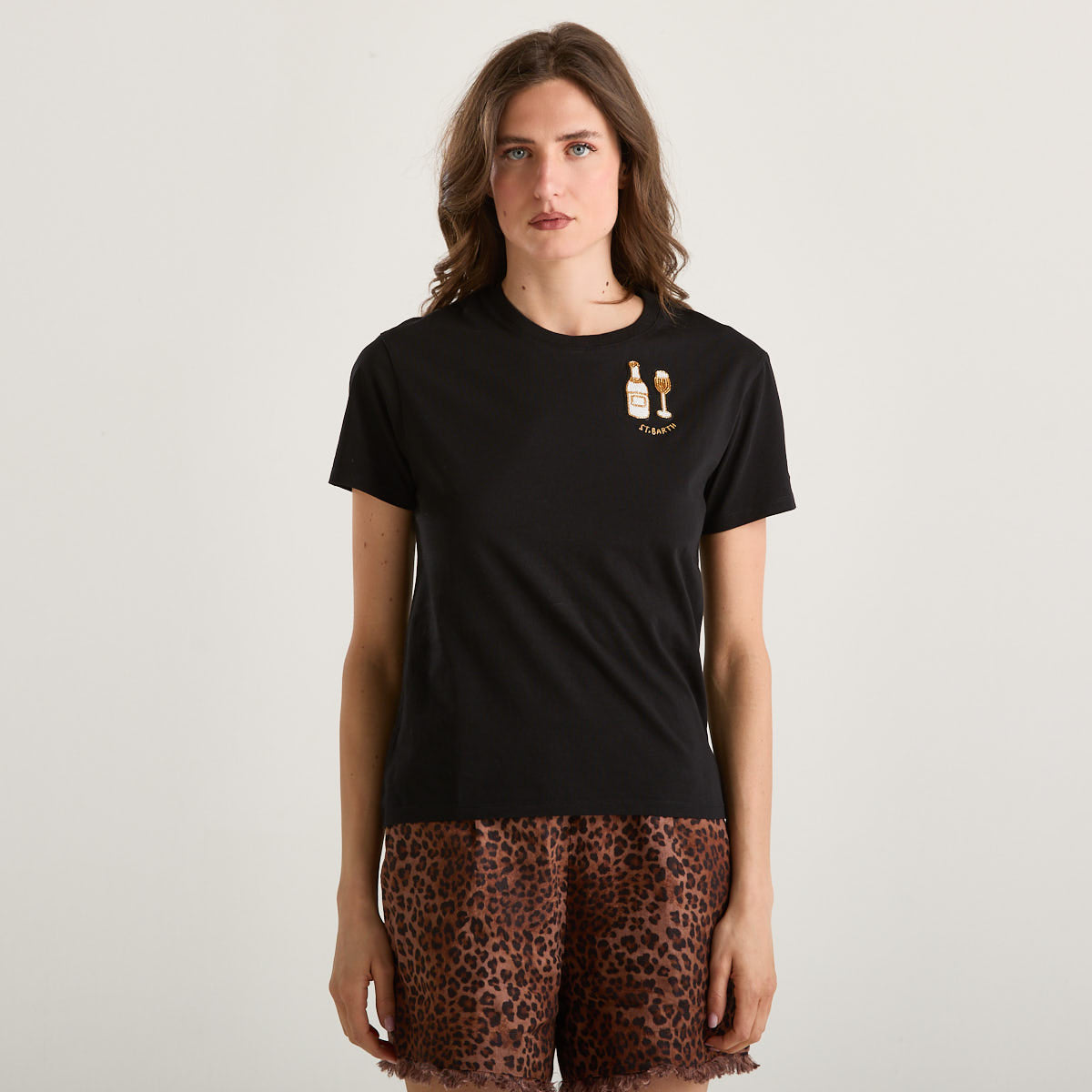 Mc2 Saint Barth t-shirt sb bollicine nera