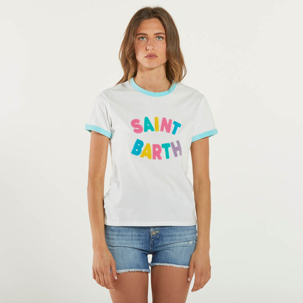 Mc2 Saint Barth t-shirt emilie terry SB patch