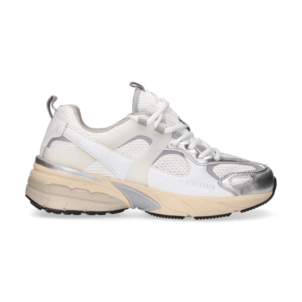 Hide&Jack sneaker Running 2000 bianco silver