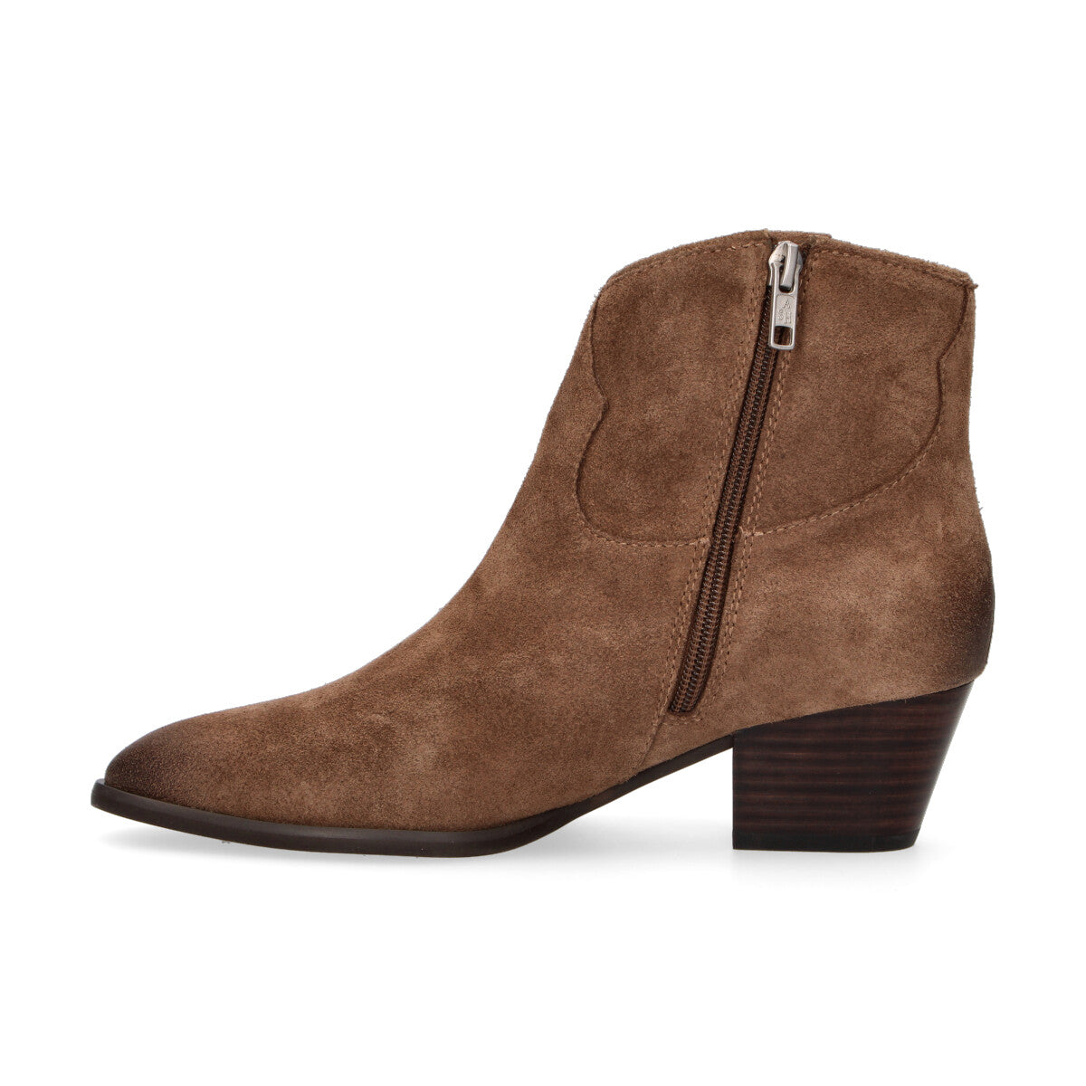 Ash tronchetto Fame in camoscio marrone