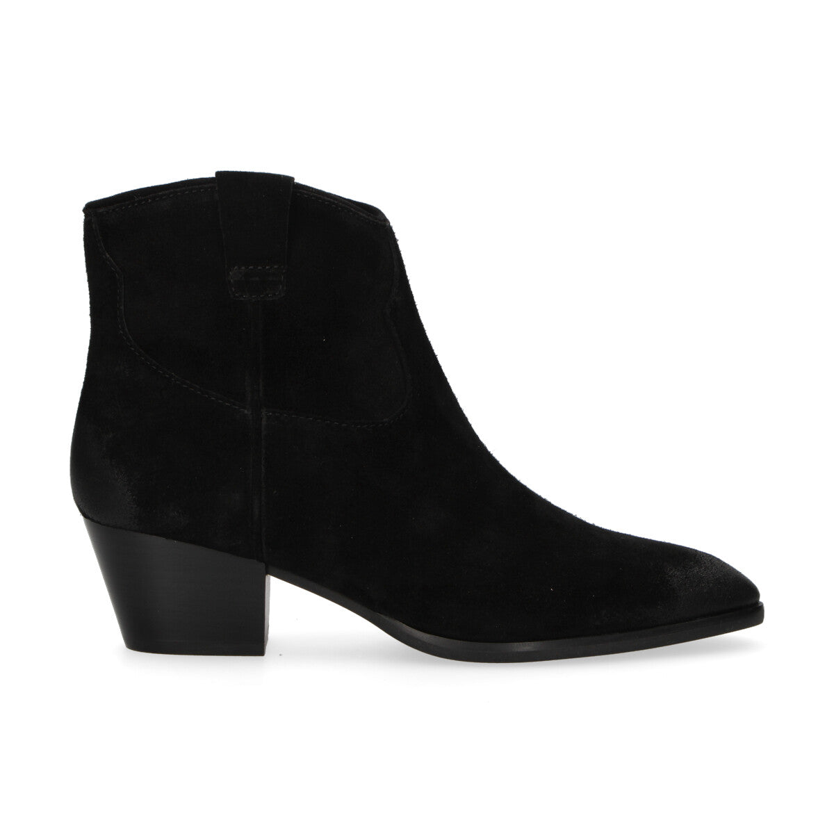 Ash tronchetto Fame in camoscio nero