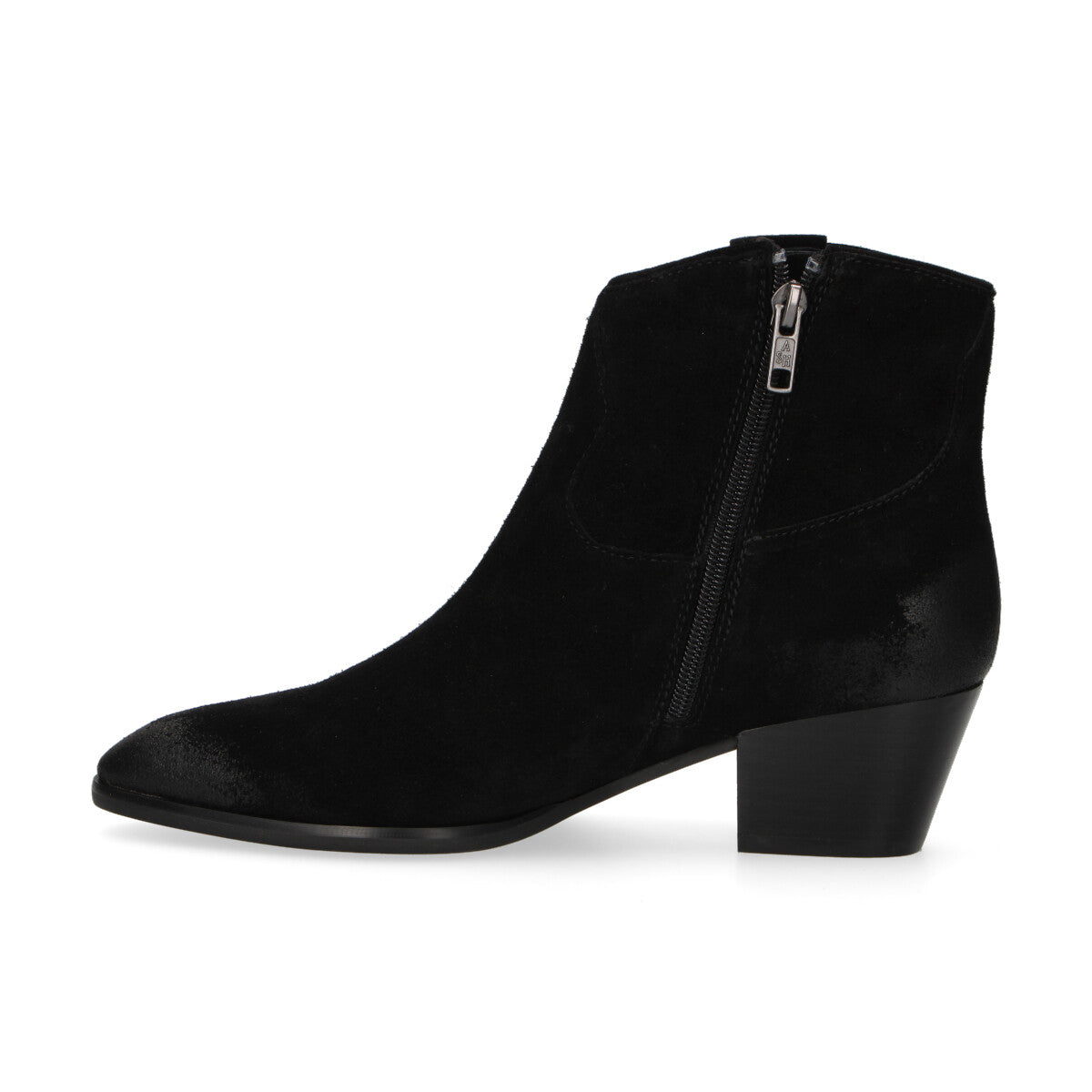 Ash tronchetto Fame in camoscio nero