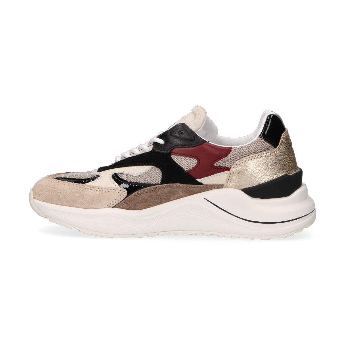 D.A.T.E. sneaker fuga camoscio nero