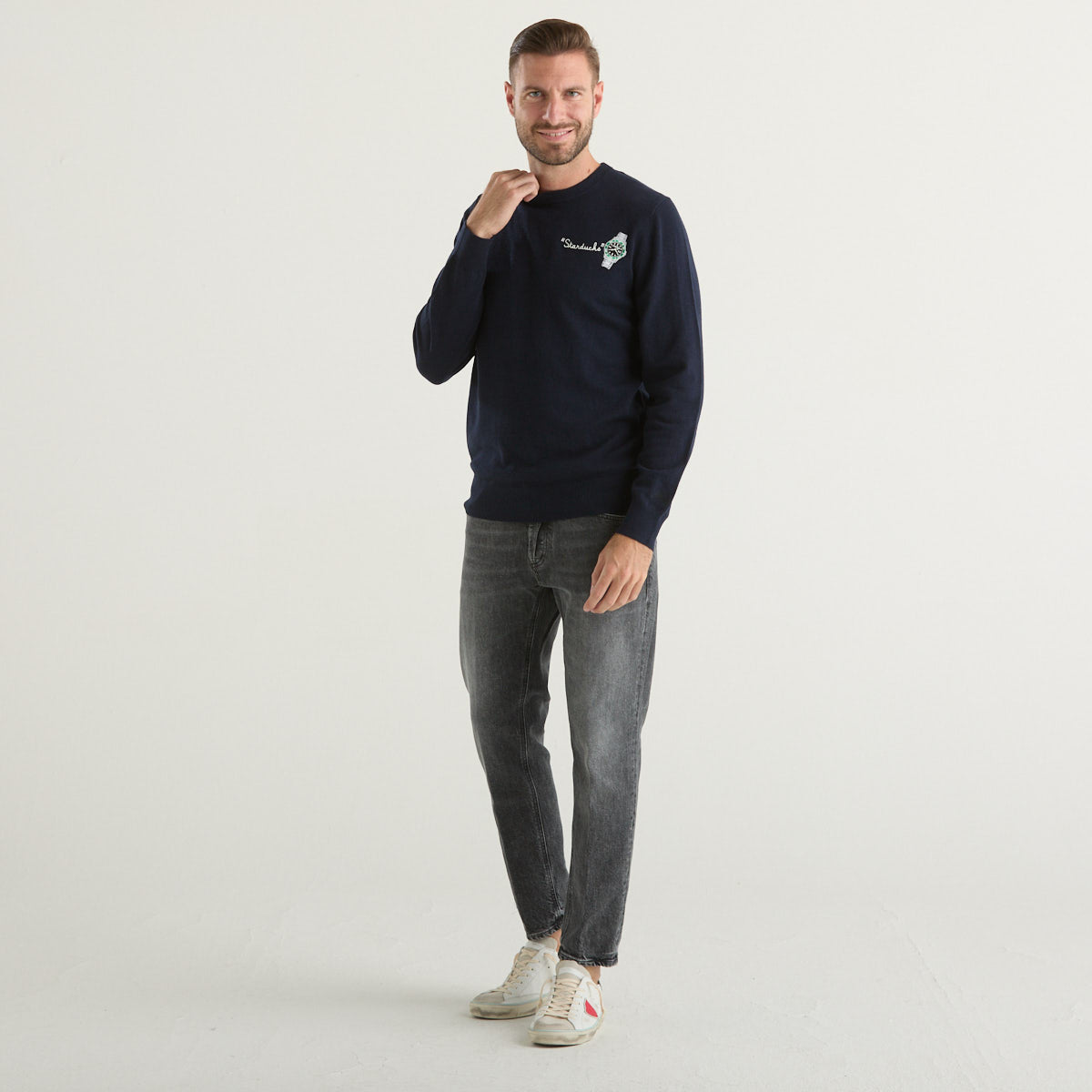 Mc2 Saint Barth maglione starduck blu