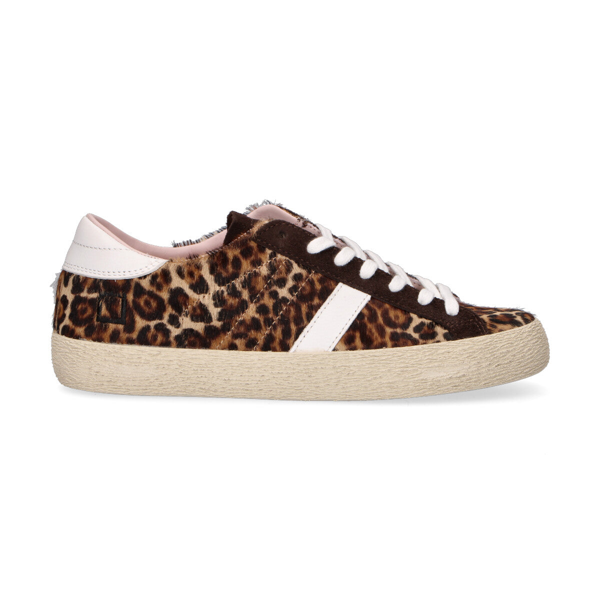 D.A.T.E. sneaker Hillow in cavallino animalier