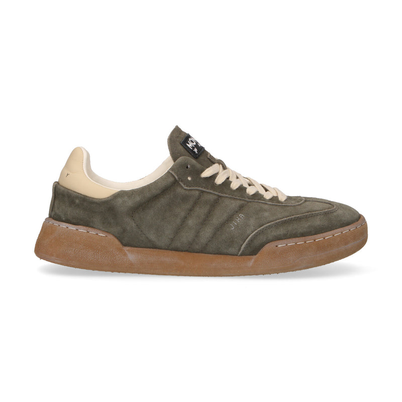 MonoWay sneakers Jiha camoscio verde