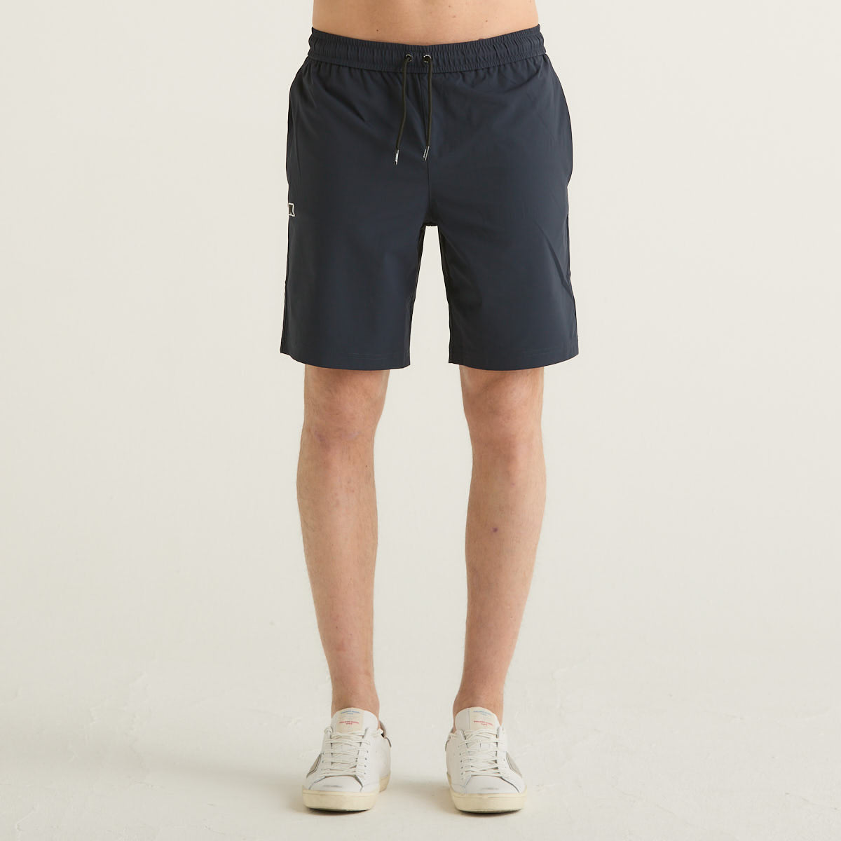 K-Way bermuda in tessuto blu