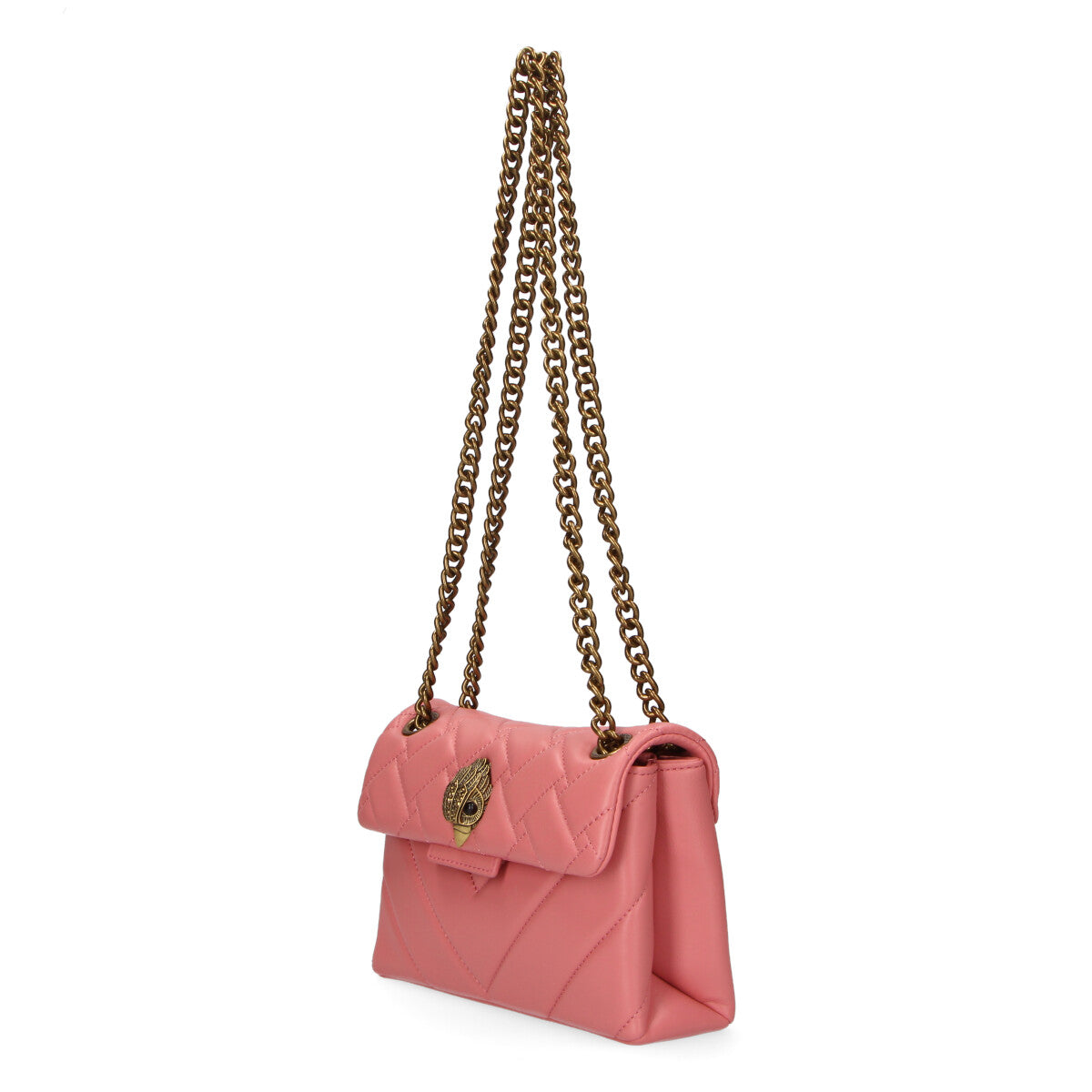 Kurt Geiger borsa Mini Kensington pelle rosa