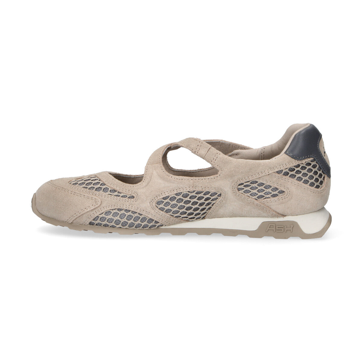 Ash sneaker Kore in camoscio tortora