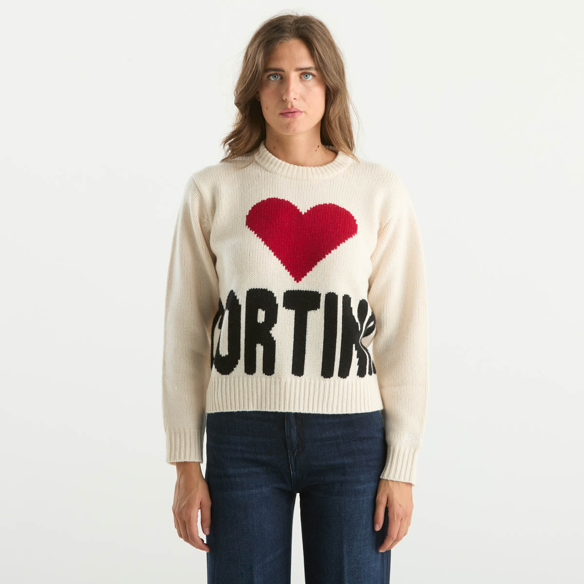 Mc2 Saint Barth maglione kyla big cortina bianco