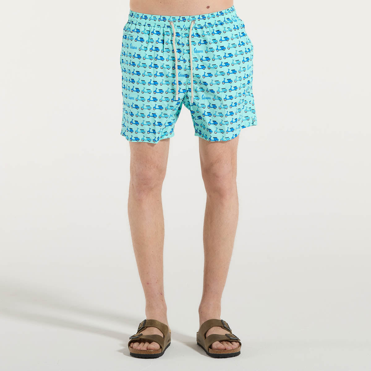 Mc2 Saint Barth costume mini vespa azzurro