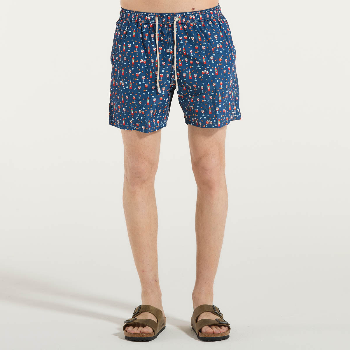 Mc2 Saint Barth costume double sprtiz blu