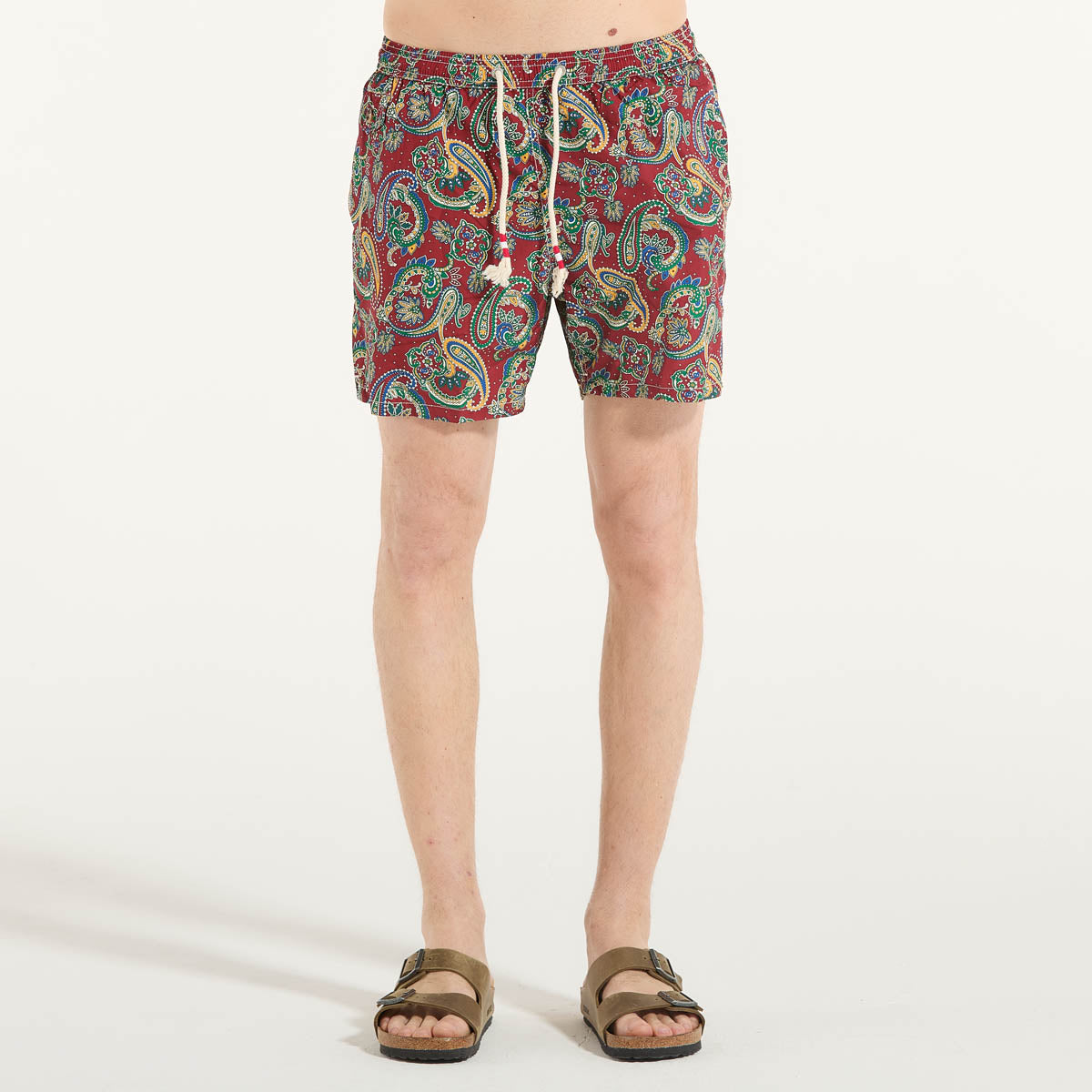 Mc2 Saint Barth costume paisley morning bordeaux