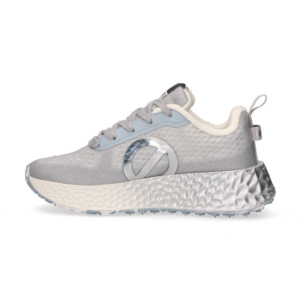 No Name sneaker Carter Fly nylon argento