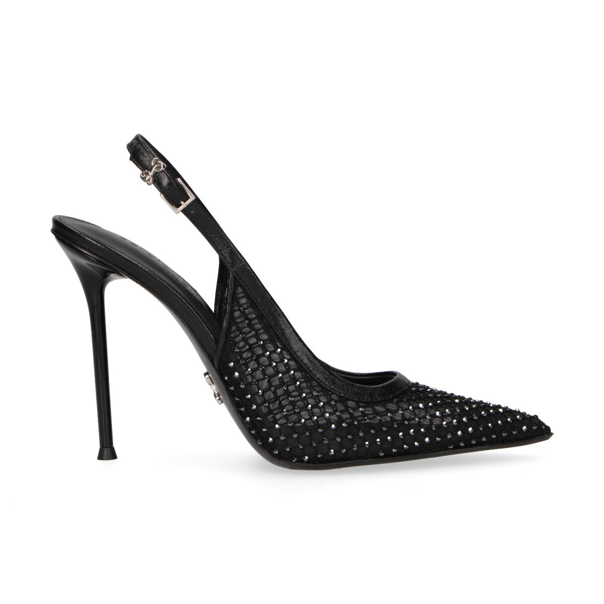 Sergio Levantesi chanel Gili con strass nero