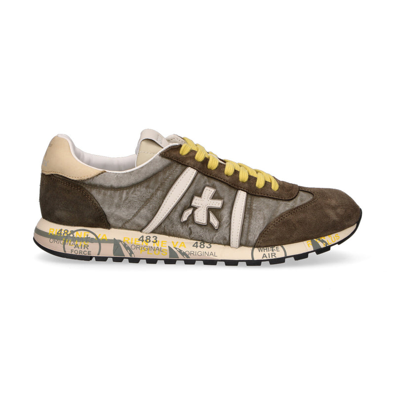 Premiata sneaker Lucy camoscio verde