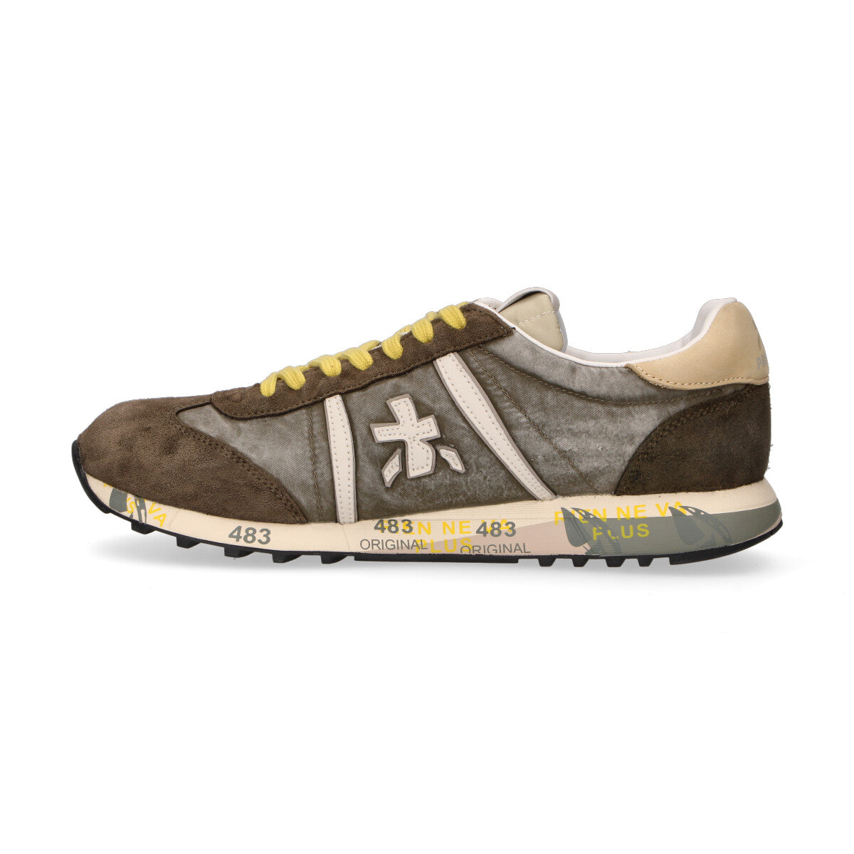 Premiata sneaker Lucy camoscio verde