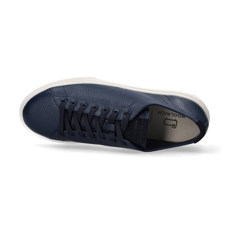 Woolrich sneakers in pelle blu