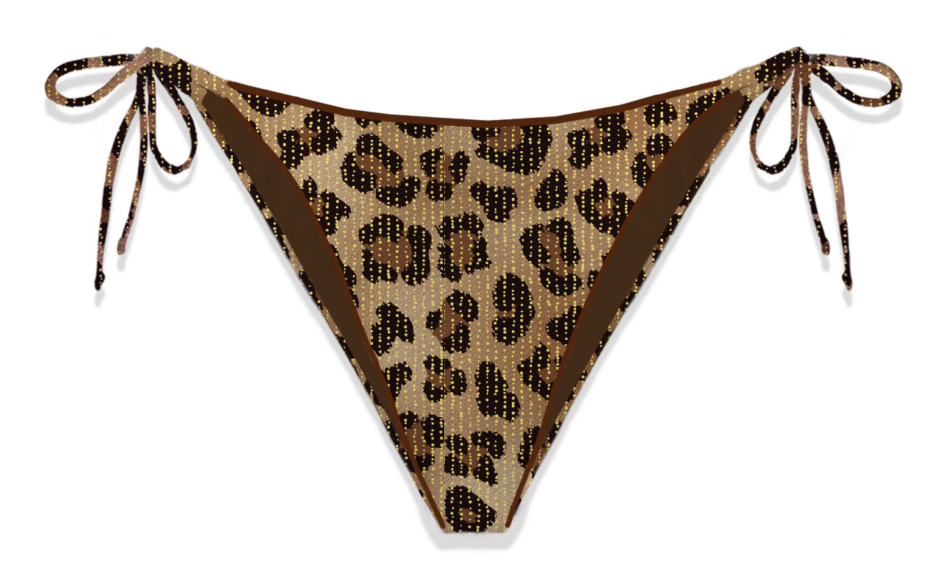 Mc2 Saint Barth slip marielle lurex classic leo