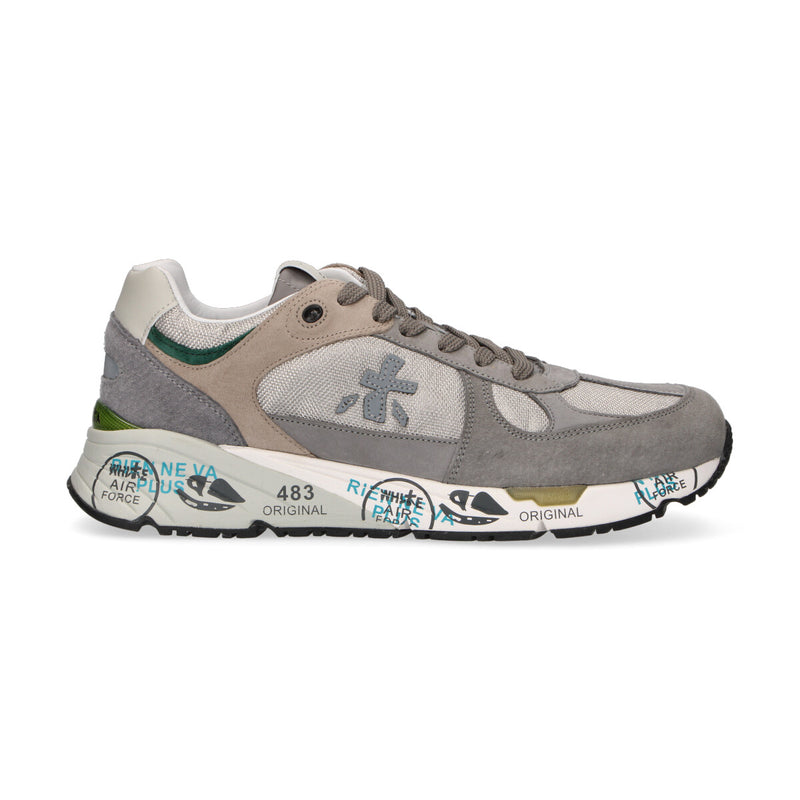Premiata sneaker Mase camoscio grigio